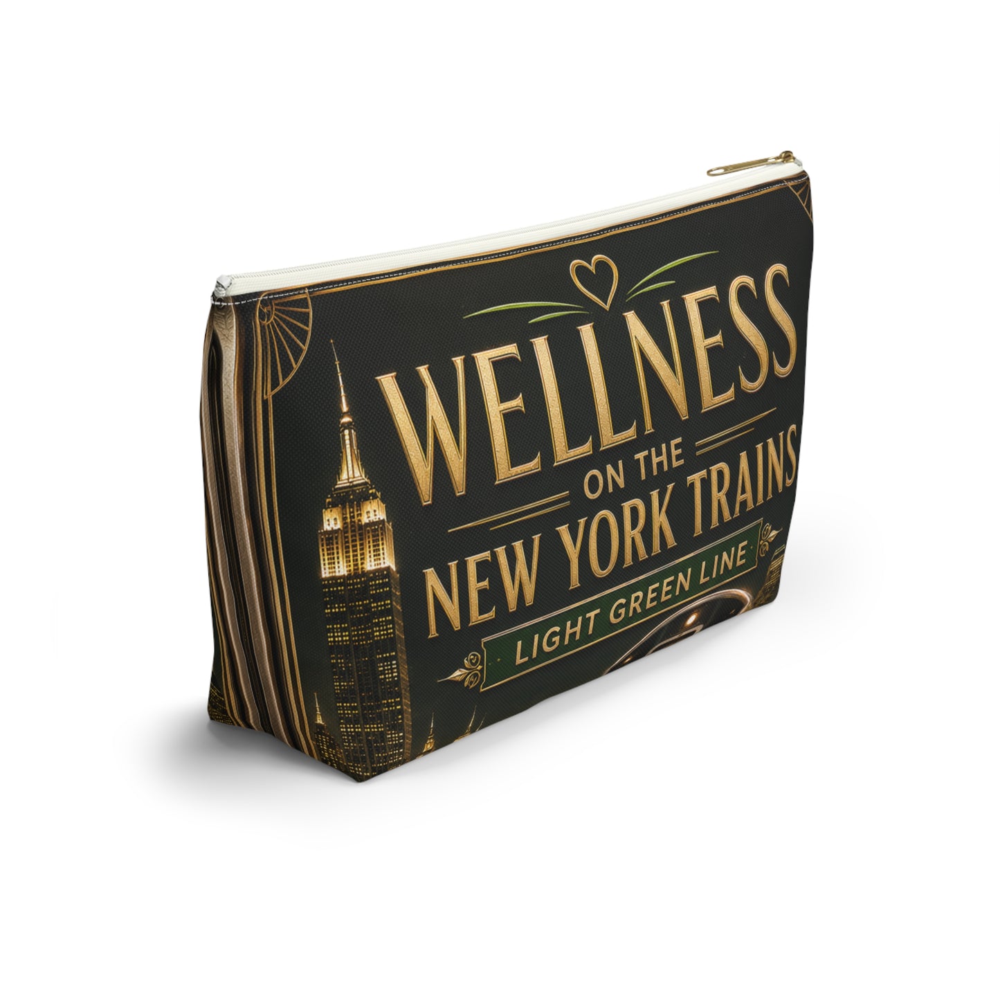 Wellness on the New York Trains Accessory Pouch