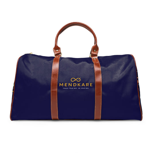 MendKare Collection Waterproof Travel Duffel Bag _Blue