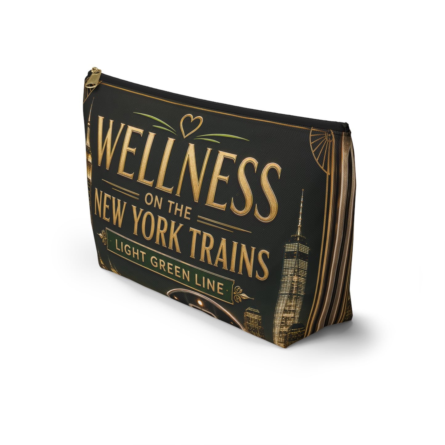 Wellness on the New York Trains Accessory Pouch