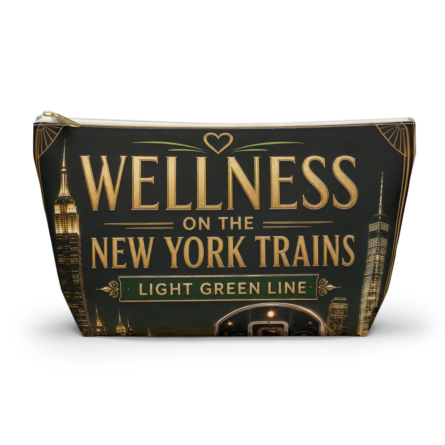 Wellness on the New York Trains Accessory Pouch