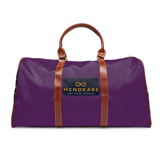 MendKare Collection Waterproof Travel Duffel Bag — Purple
