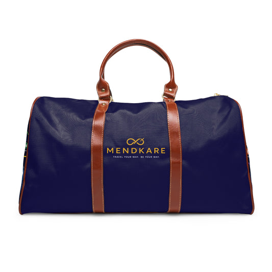 MendKare Collection Waterproof Travel Duffel Bag _Blue