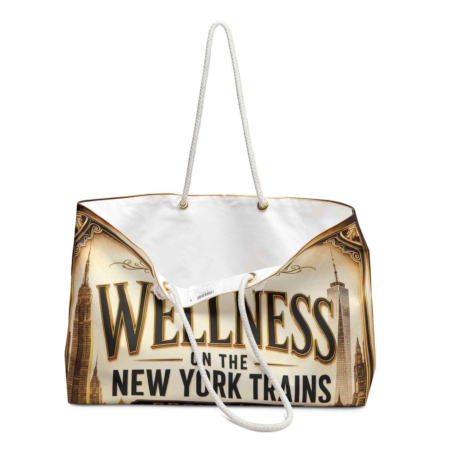 MK Wellness Weekender Bag — 'Wellness on the New York Trains' Travel Tote