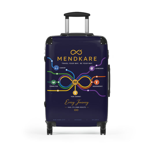Infinity Route Suitcase – 'Every Journey Has Its Own Route' Carry-On