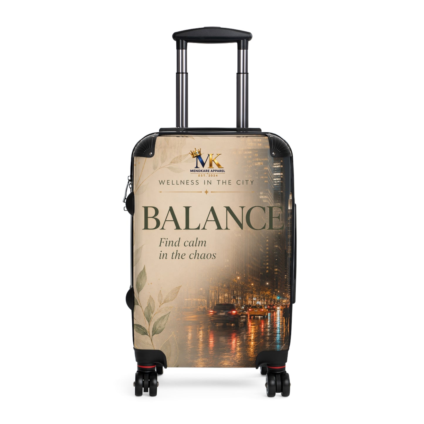Balance Carry-On Suitcase — "Balance: Find Calm in the Chaos" Travel Luggage