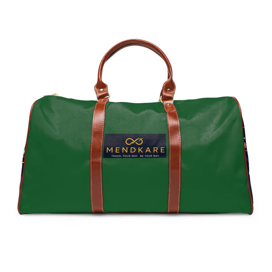 MendKare Collection Waterproof Travel Duffel Bag — Green