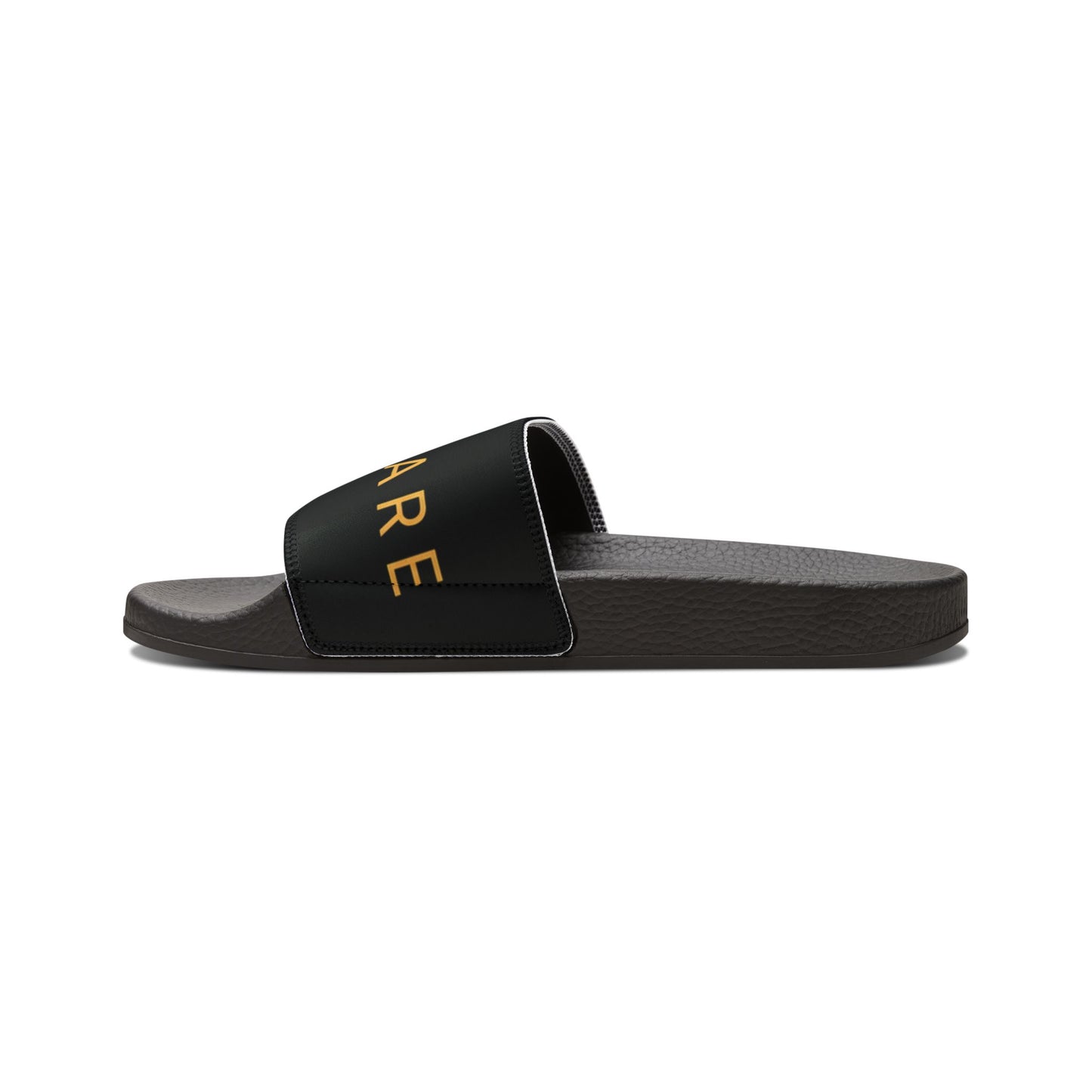 Youth Slide Sandals — Rainbow 'MendKare' Logo Adjustable Strap