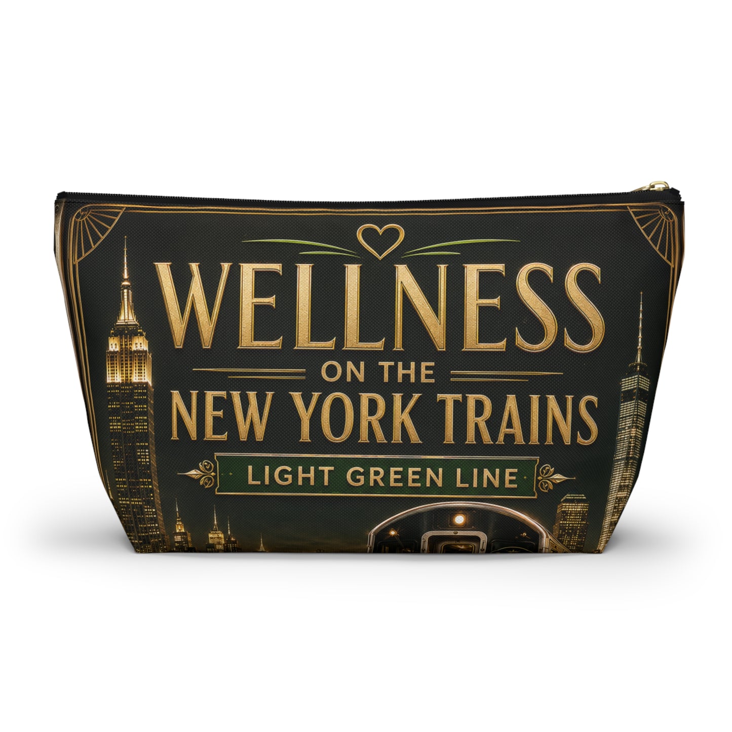 Wellness on the New York Trains Accessory Pouch