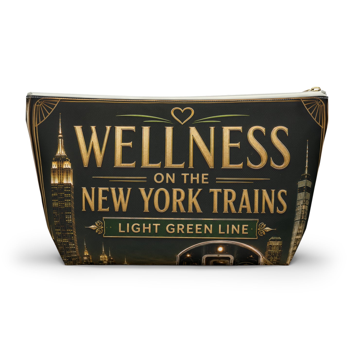 Wellness on the New York Trains Accessory Pouch