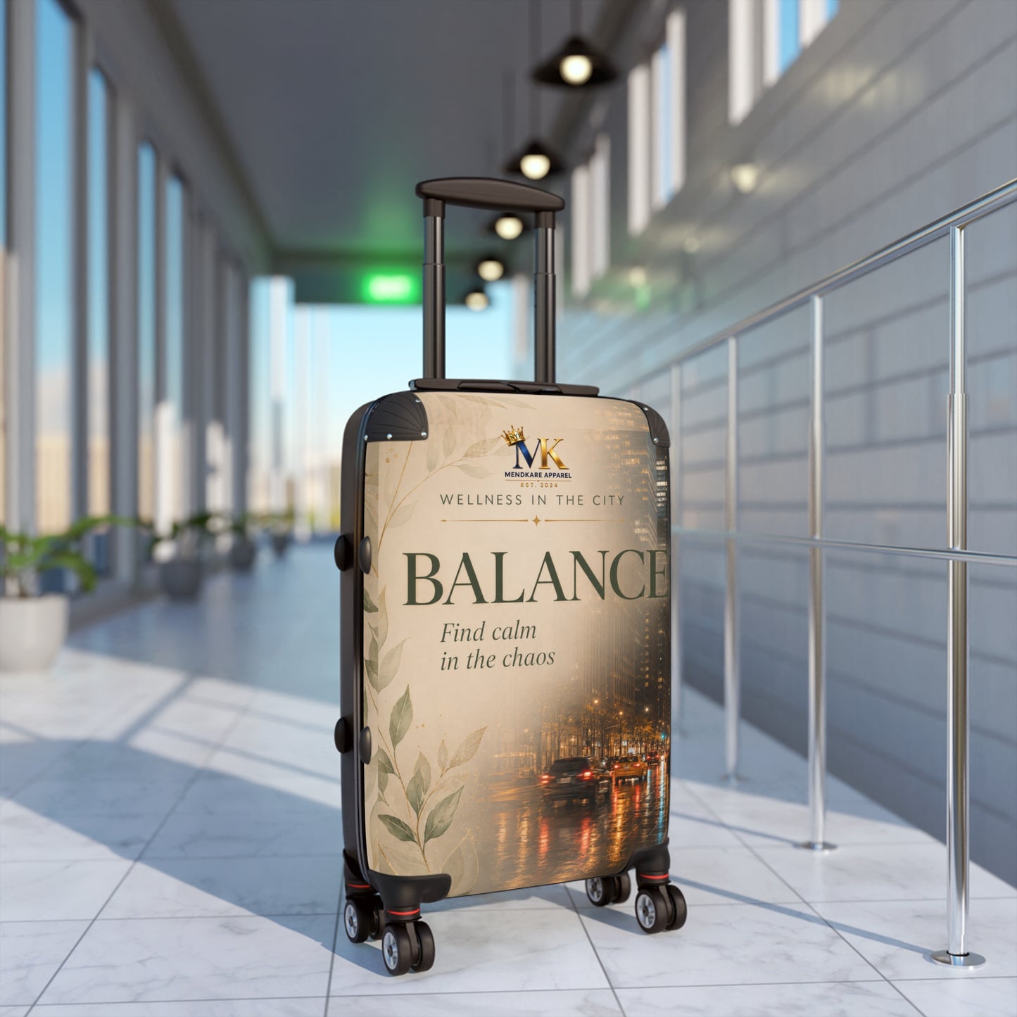 Balance Carry-On Suitcase — "Balance: Find Calm in the Chaos" Travel Luggage