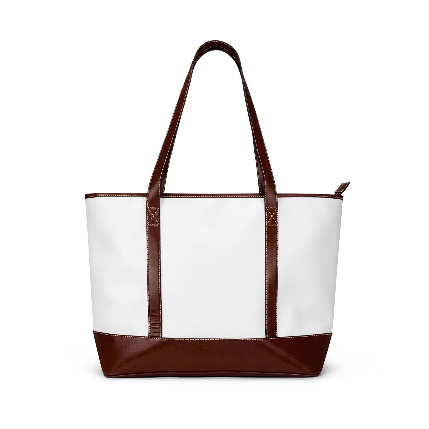 Vintage Subway Wellness Tote Handbag — Retro New York Train Poster Print