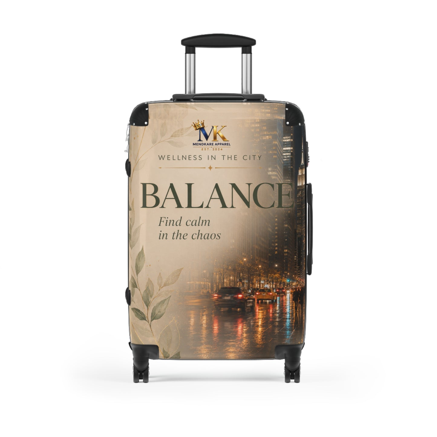 Balance Carry-On Suitcase — "Balance: Find Calm in the Chaos" Travel Luggage