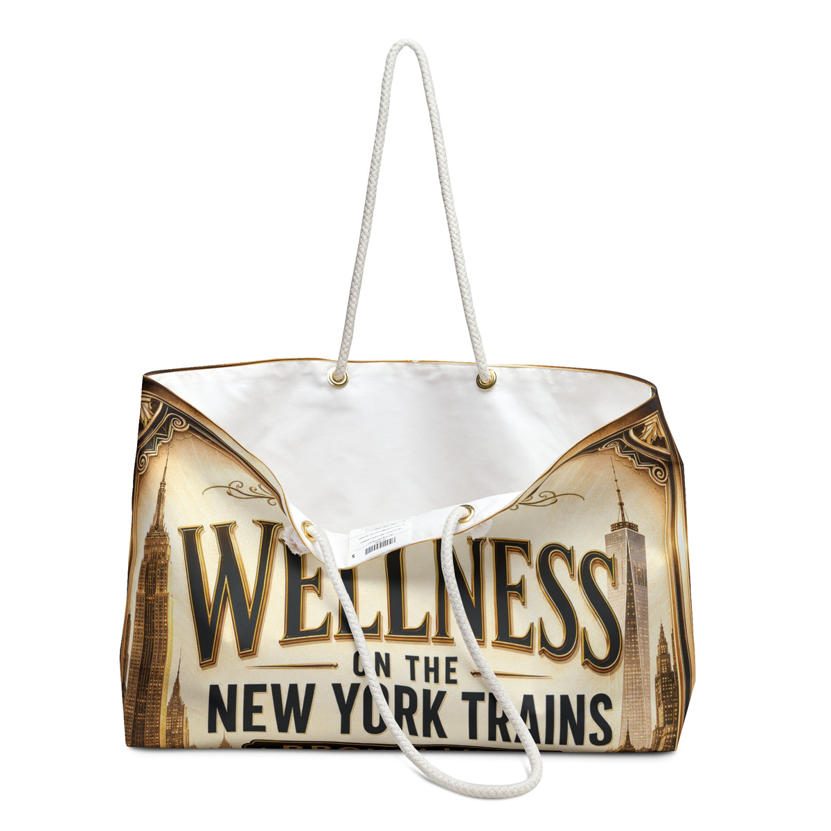 MK Wellness Weekender Bag — 'Wellness on the New York Trains' Travel Tote
