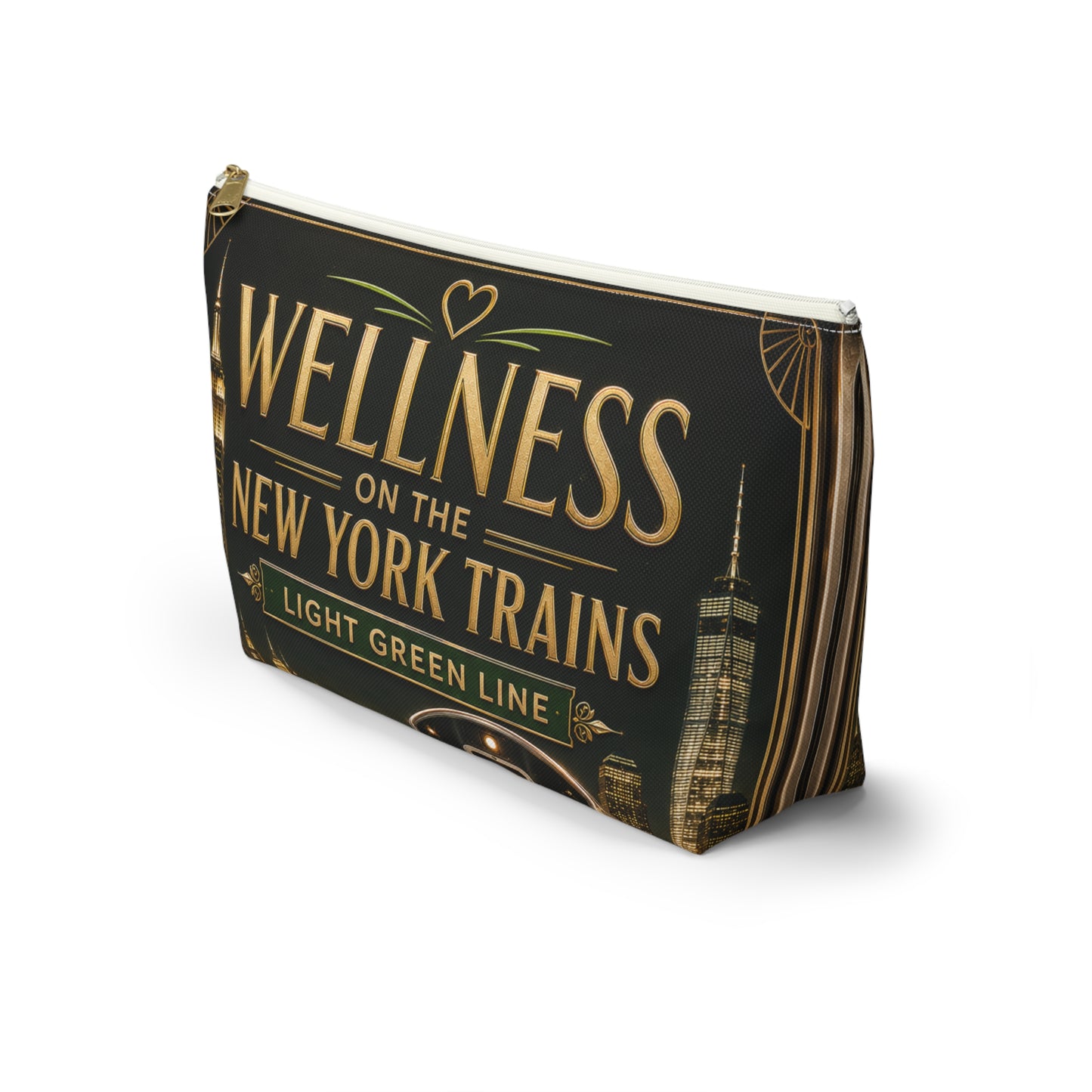 Wellness on the New York Trains Accessory Pouch
