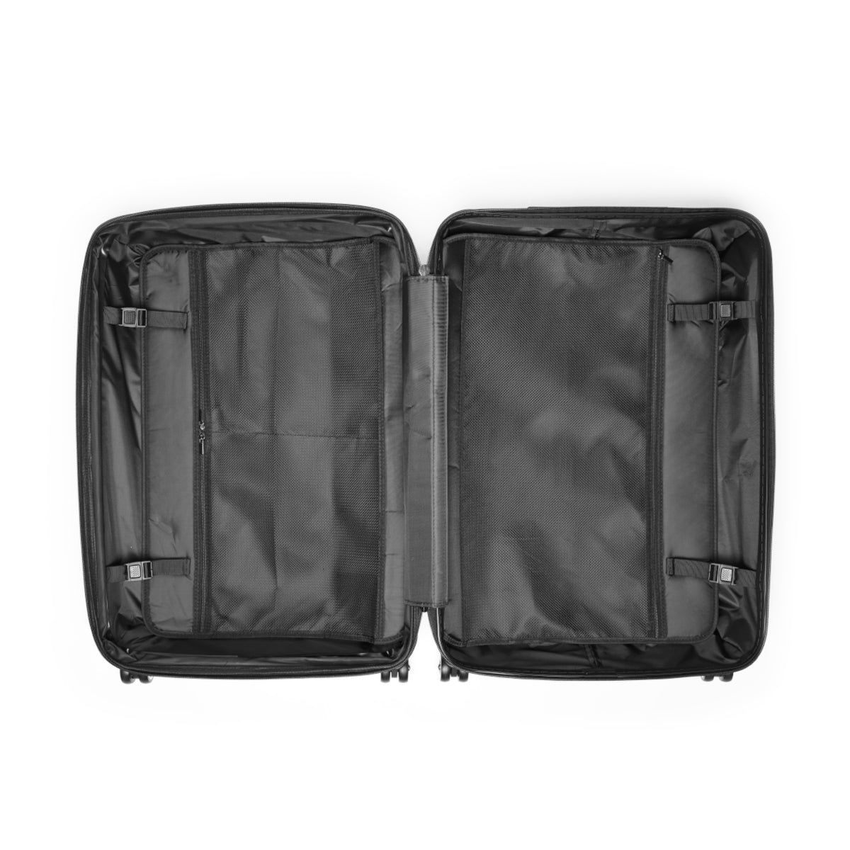 Carry-On Suitcase — "Wellness on the New York Trains" Vintage Travel Luggage