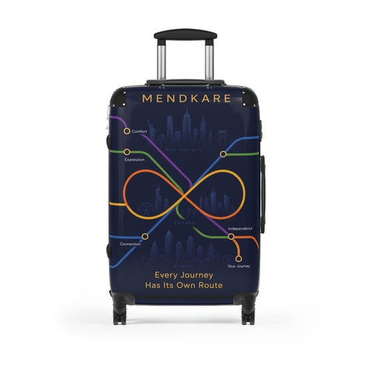 Infinity Route Suitcase – 'Every Journey Has Its Own Route' Carry-On