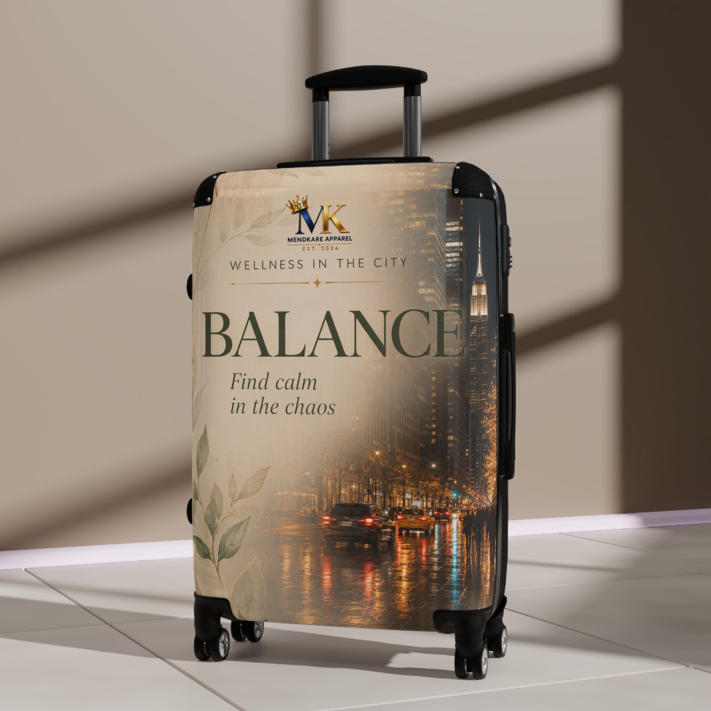 Balance Carry-On Suitcase — "Balance: Find Calm in the Chaos" Travel Luggage