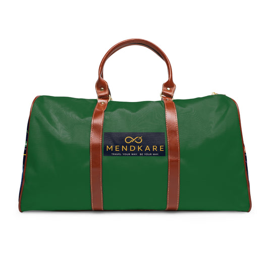 MendKare Collection Waterproof Travel Duffel Bag — Green