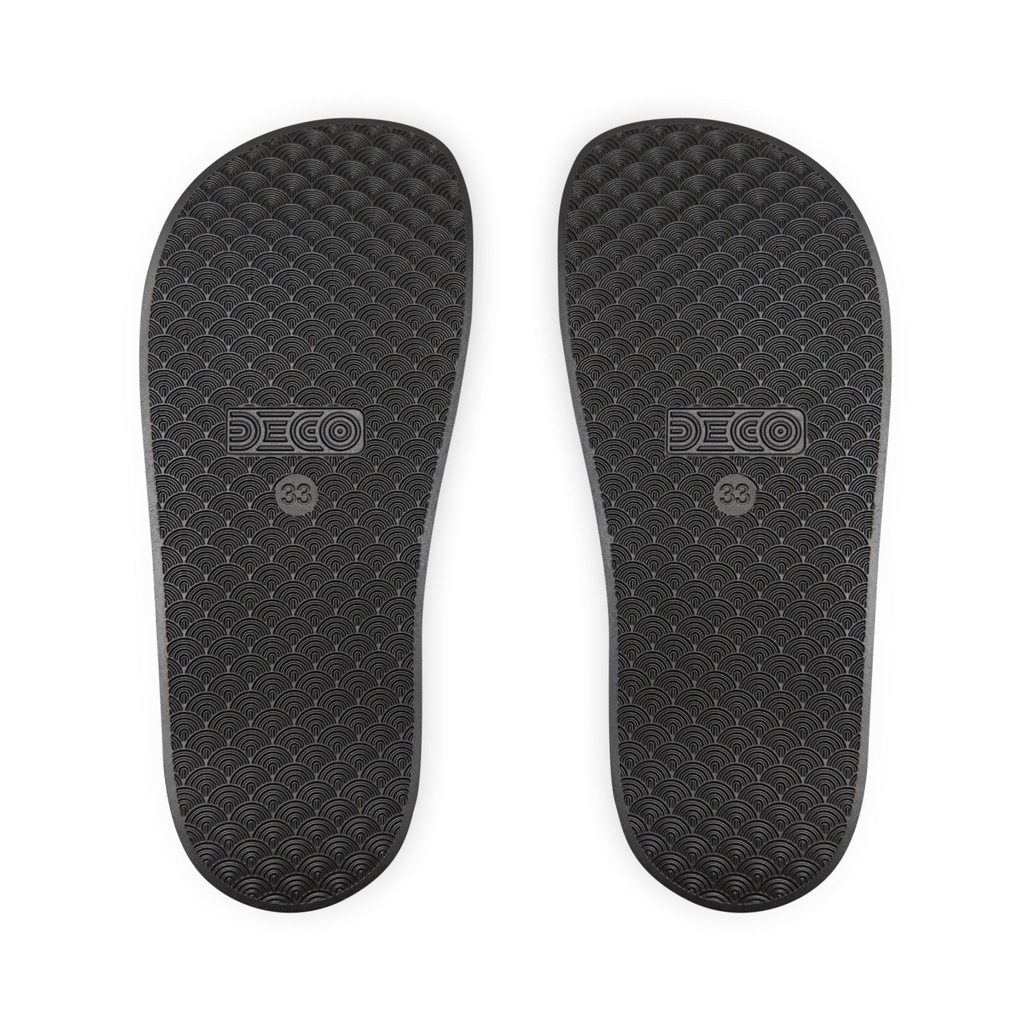 Youth Slide Sandals — Rainbow 'MendKare' Logo Adjustable Strap
