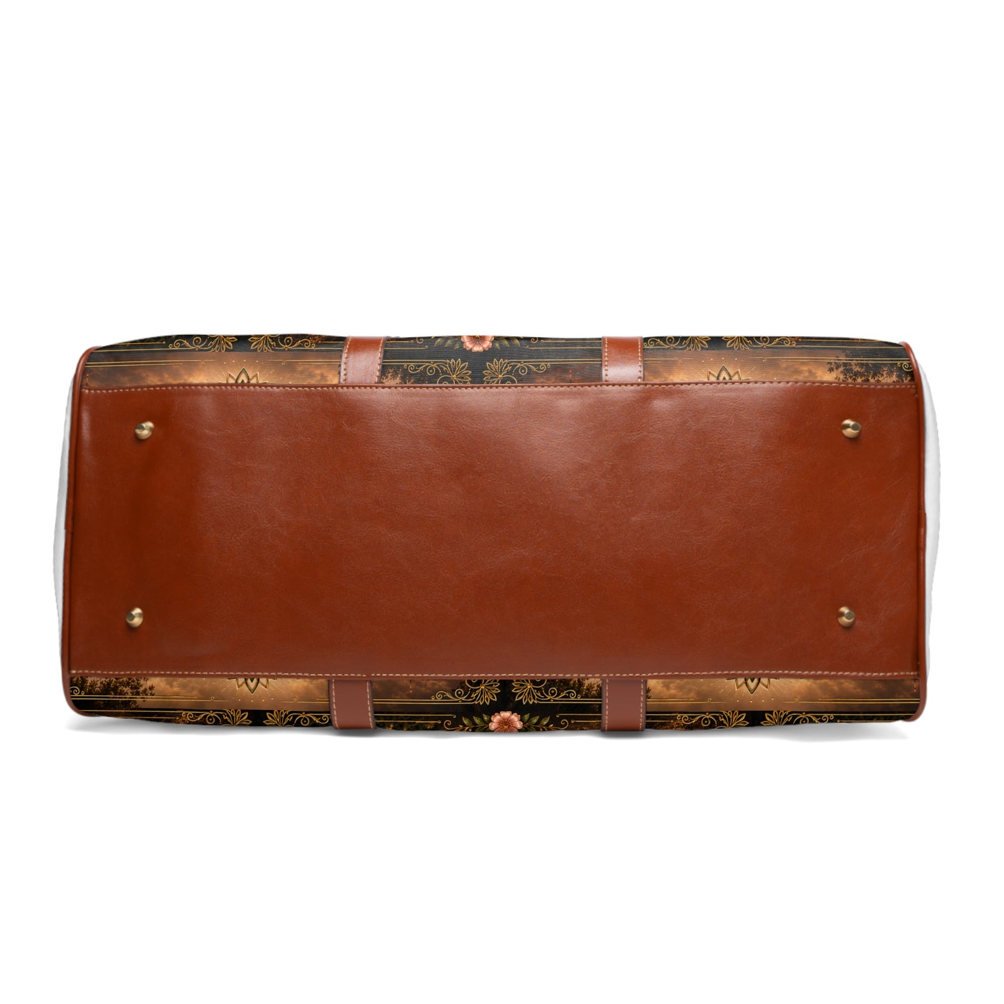 NYC Wellness Waterproof Travel Bag — Urban Sunrise Duffle for Weekend Getaways