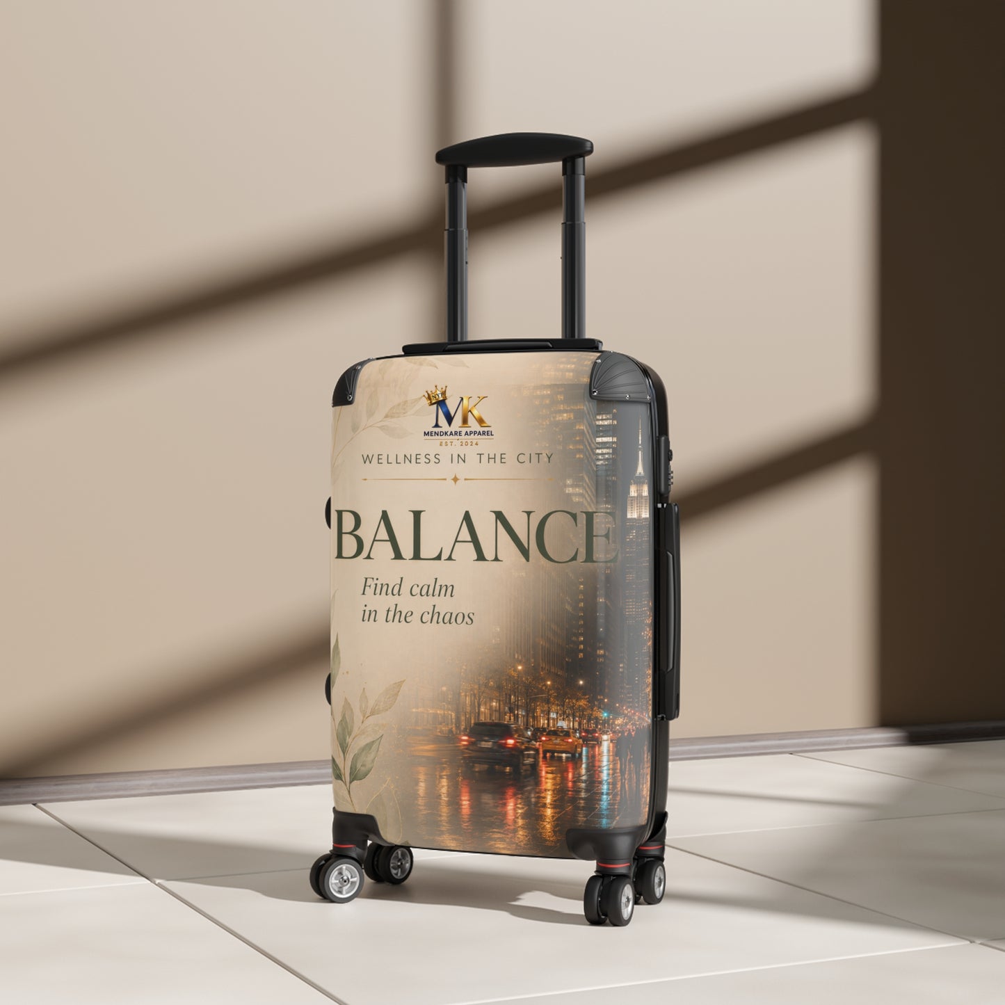 Balance Carry-On Suitcase — "Balance: Find Calm in the Chaos" Travel Luggage