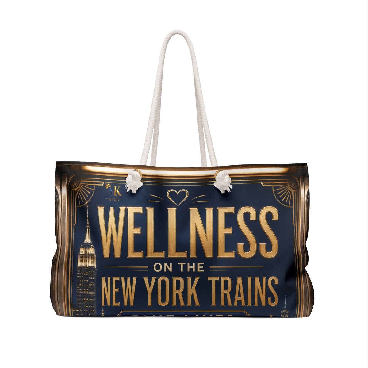 Wellness on the New York Trains Weekender Bag