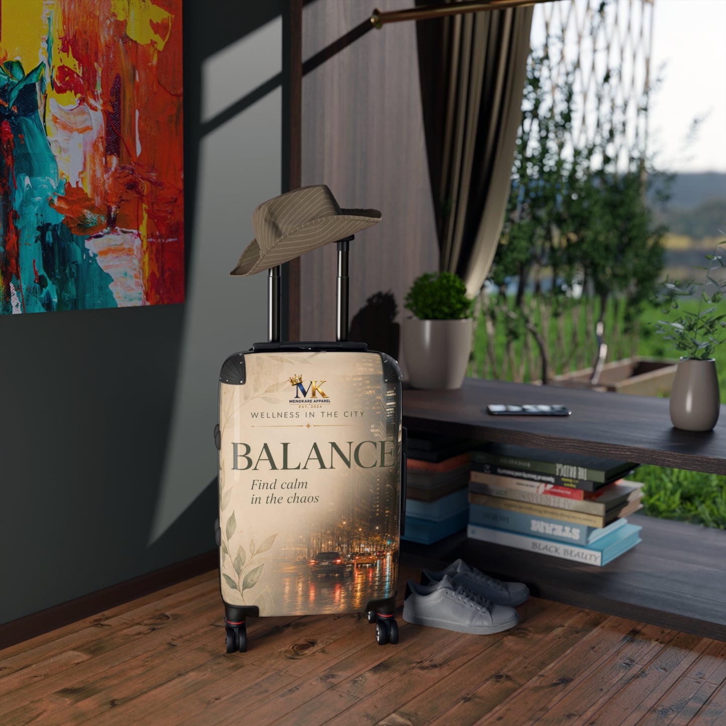 Balance Carry-On Suitcase — "Balance: Find Calm in the Chaos" Travel Luggage