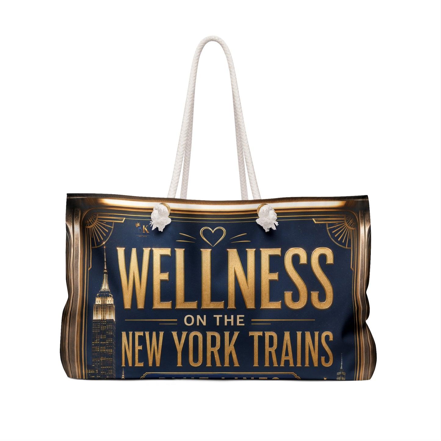 Wellness on the New York Trains Weekender Bag